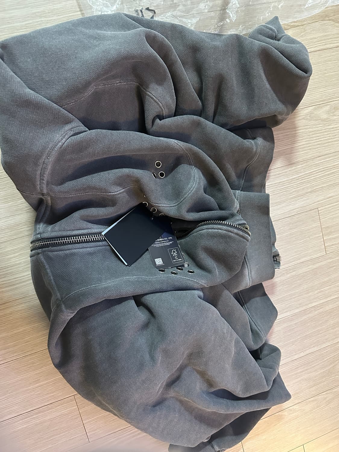 떠그클럽 후드집업 26ss thug club hoodie 상품이미지3