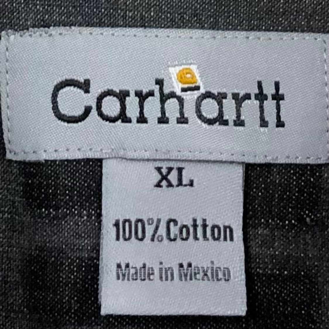 XL 칼하트 데님 셔츠 상품이미지3