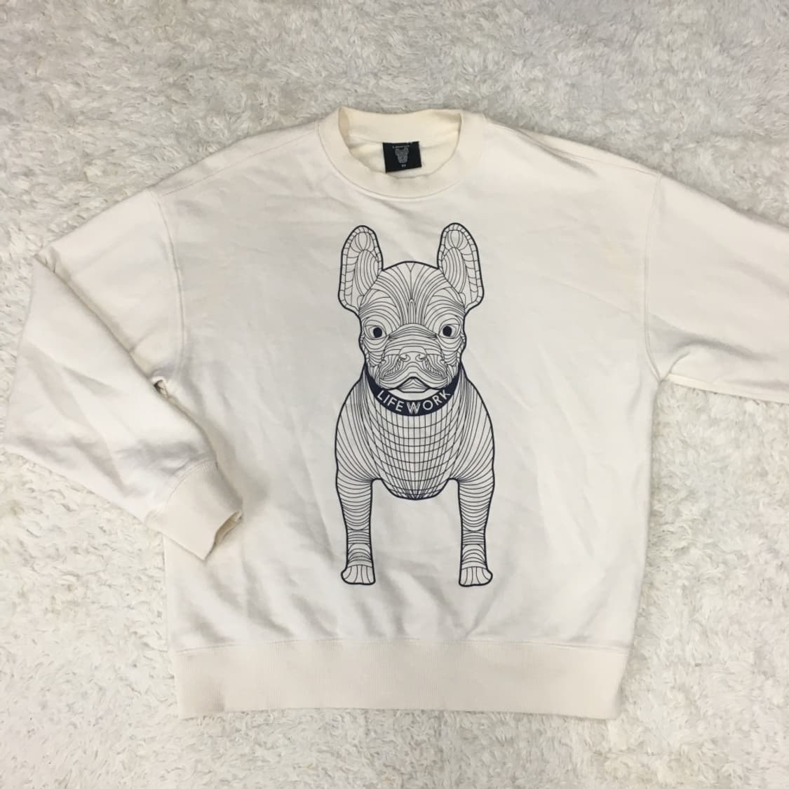 라이프워크 빅로고 맨투맨 DD29 상품이미지1