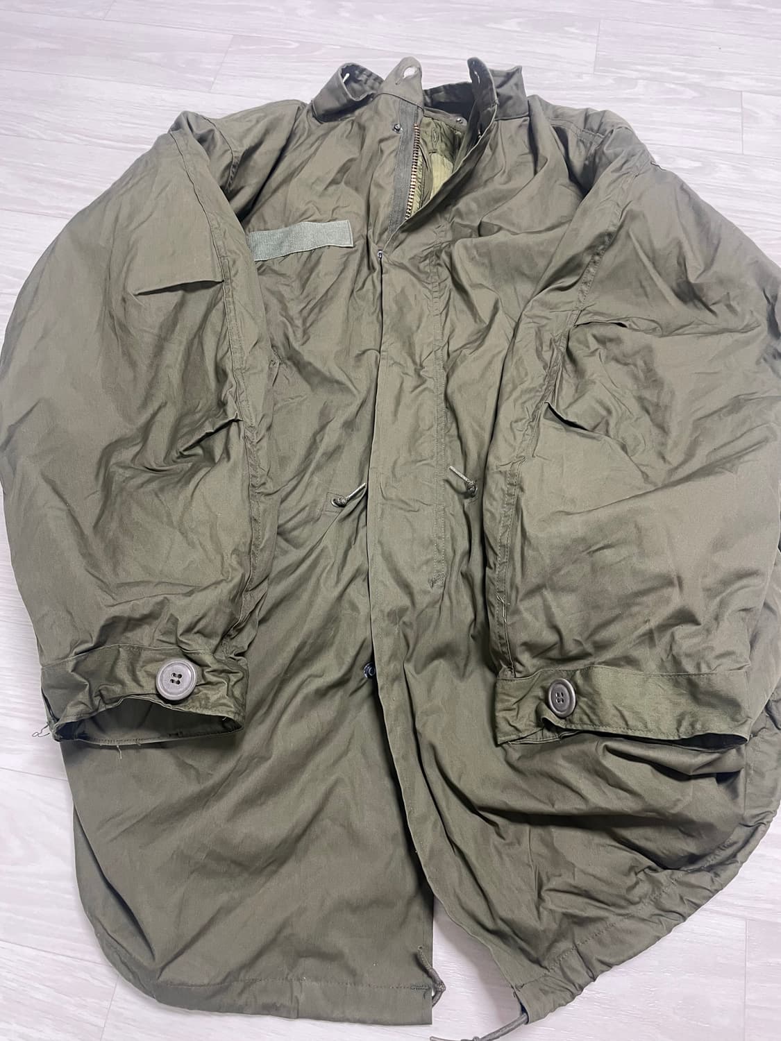 m65 og 피쉬테일 오리지널 미사용 데드스탁 M 개파카 상품이미지1