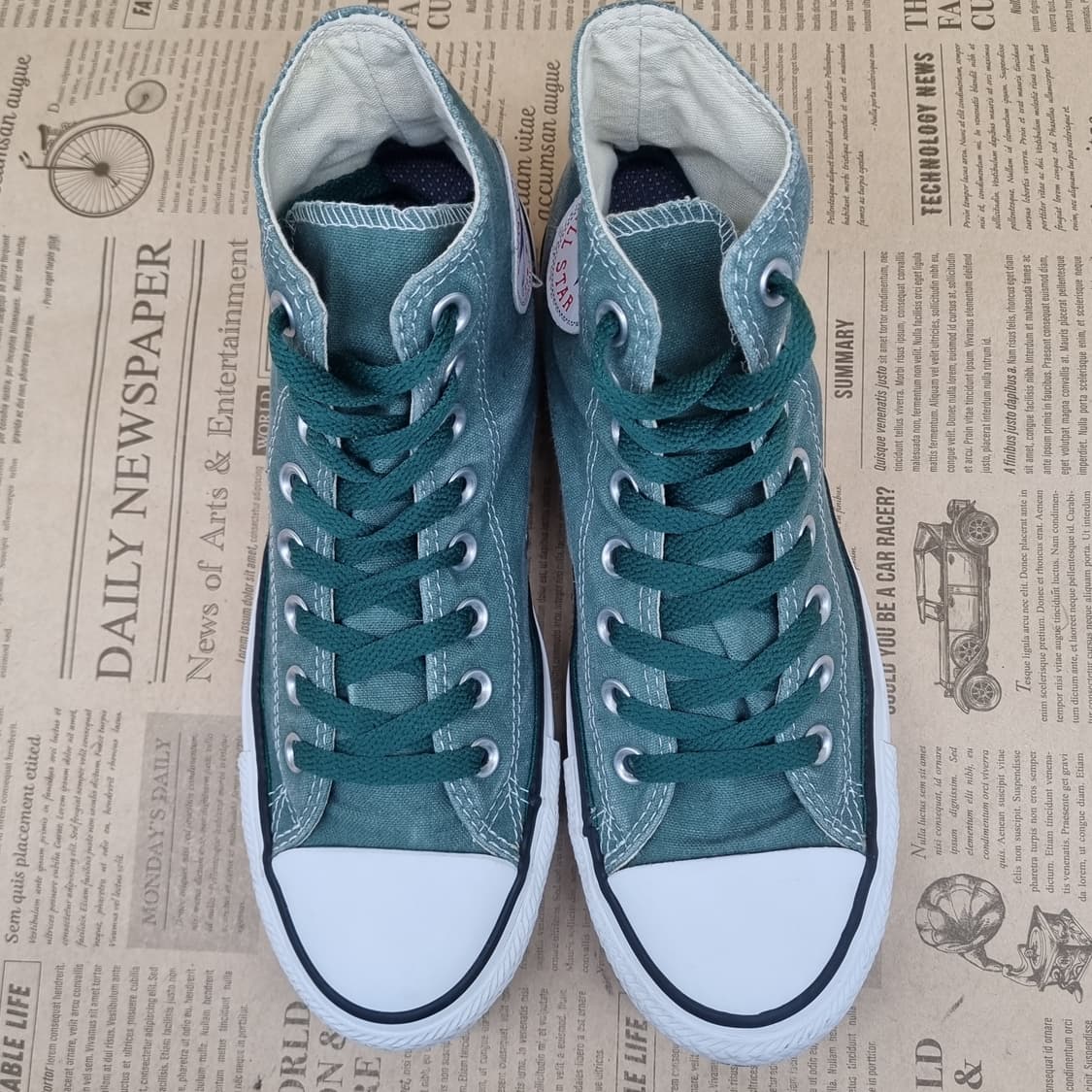 컨버스 척테일러 그린 하이탑250 상품이미지2