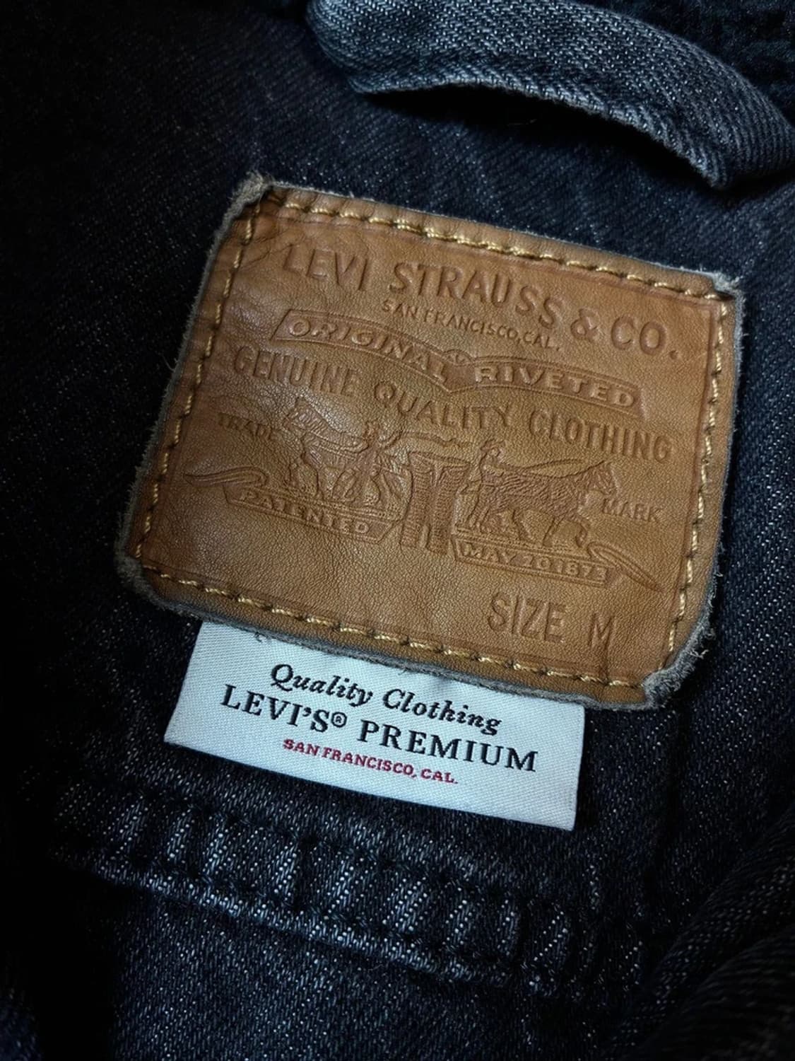 리바이스 00's 프리미엄 드리즐러 쉐르파 데님 자켓 PN7232 상품이미지8