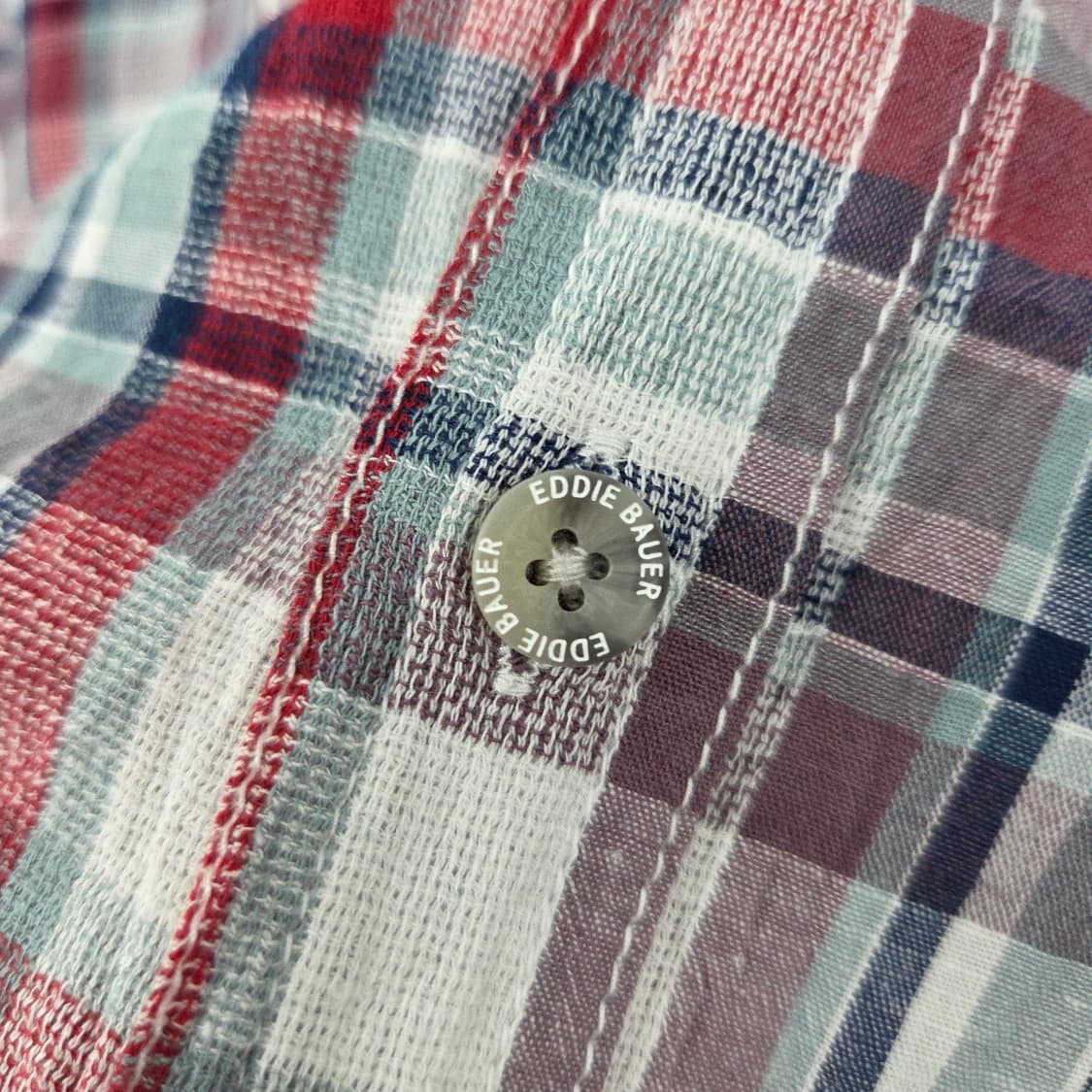 에디바우어 체크 셔츠 남방  남L 상품이미지4