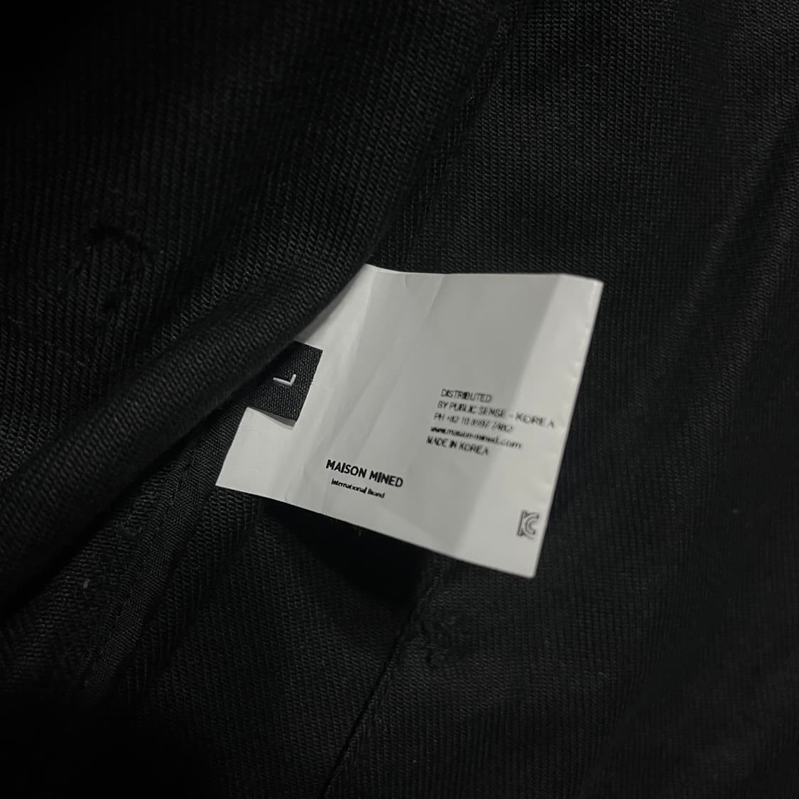 MAISON MINED 메종미네드 코팅 데님 트러커 상품이미지5