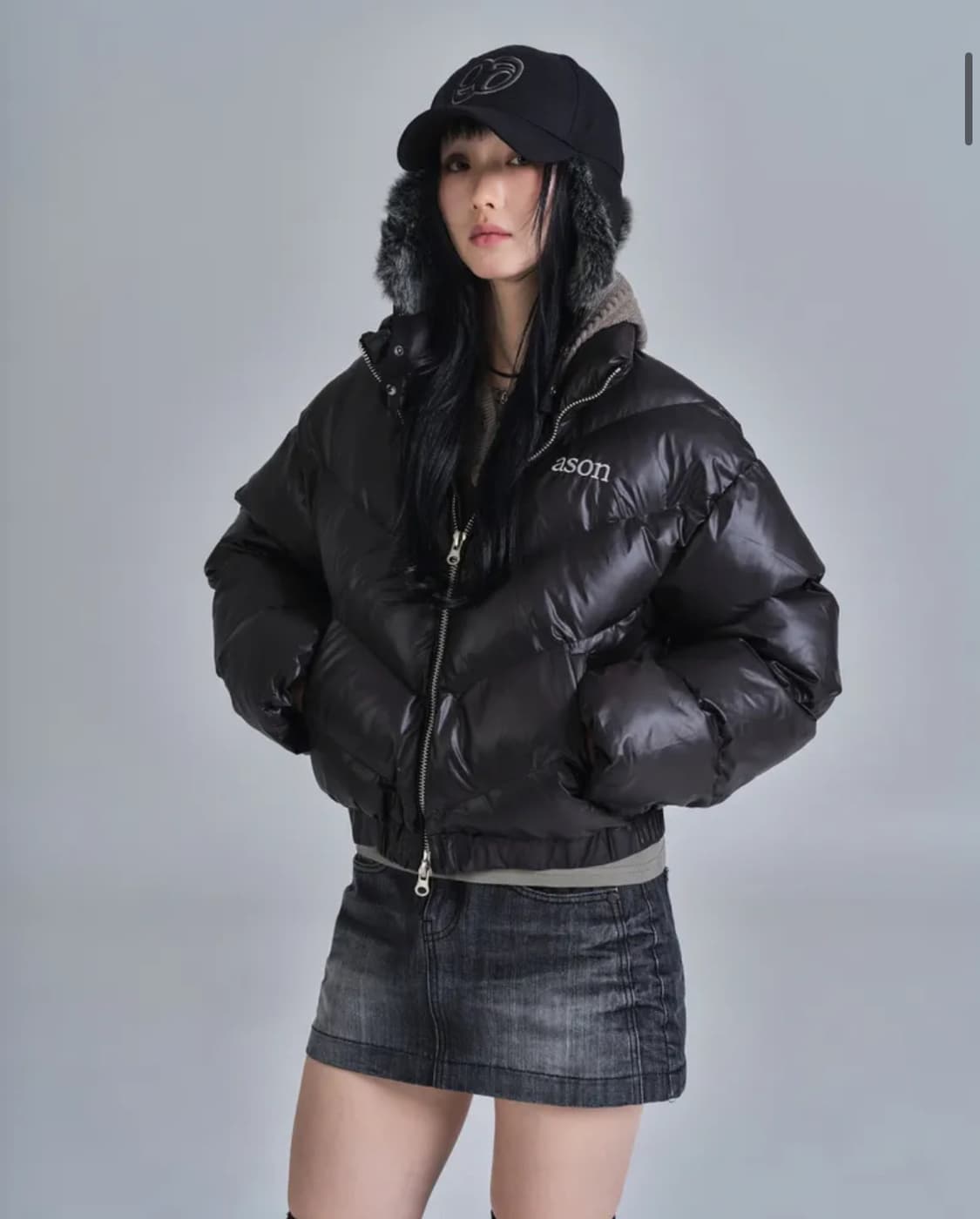 애즈온 패딩 BETTY PUFFER JACKET 상품이미지1
