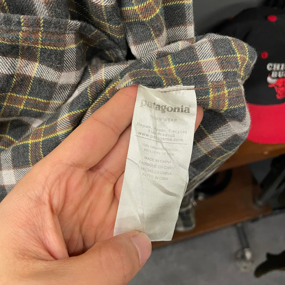 FA19 파타고니아 멀티 체크 오가닉 코튼 포켓 셔츠 상품이미지9