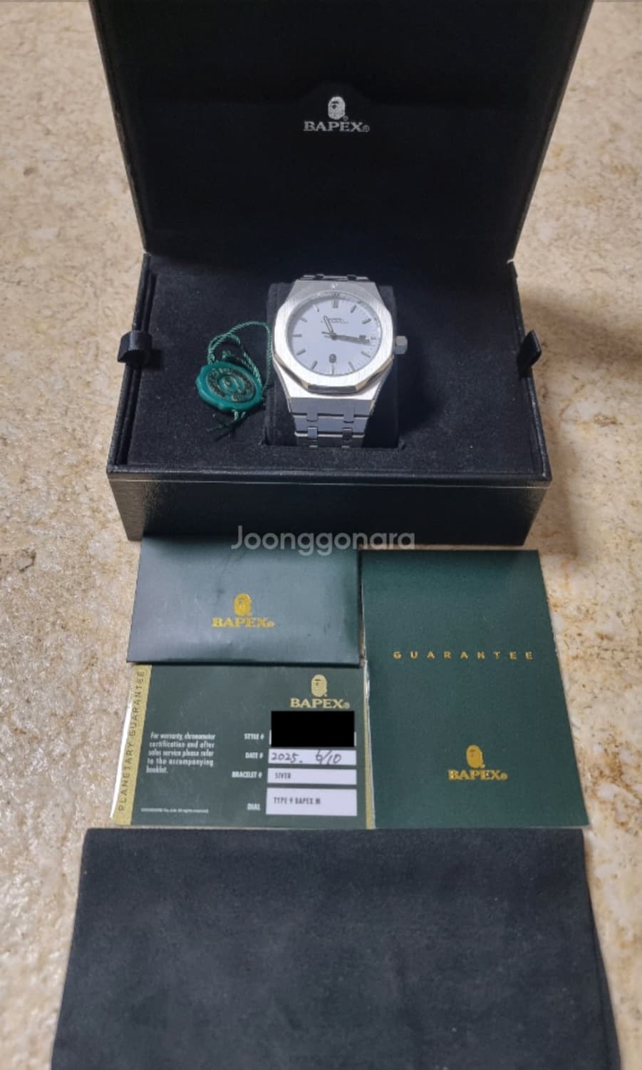 베이펙스 bapex type 9 오데마피게 로얄오크 오마주모델 상품이미지3