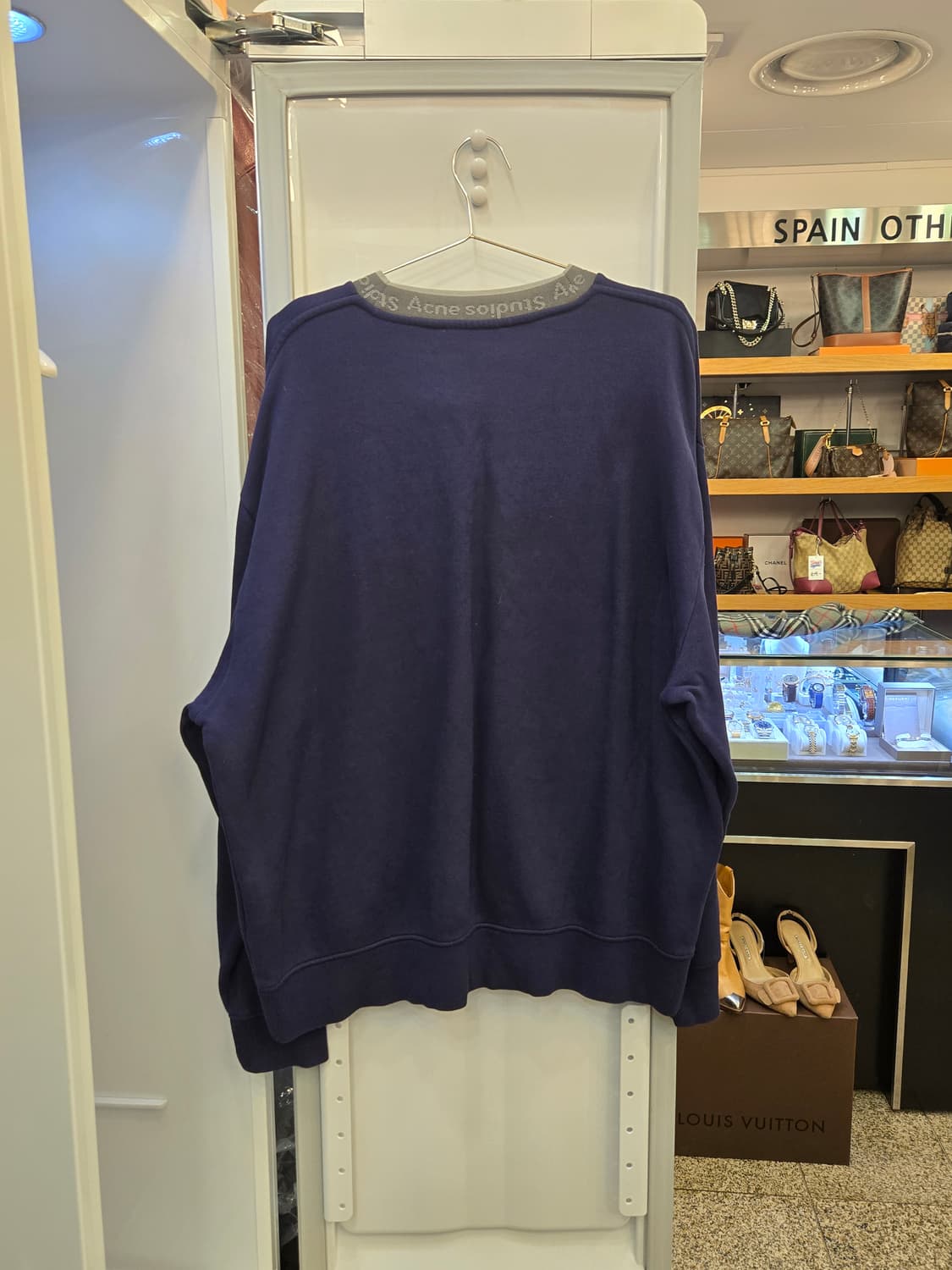 아크네 스튜디오  풀톤 넥 로고 오버핏 맨투맨 상품이미지2