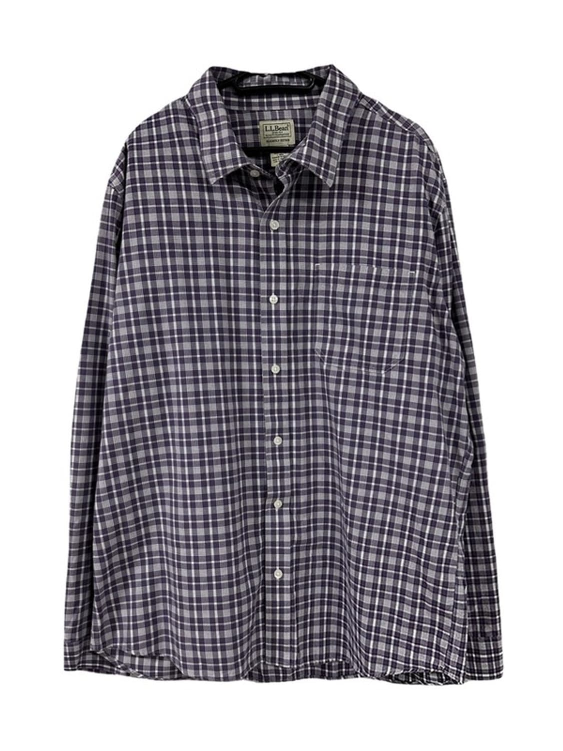 [L] L.L.BEAN 체크패턴 ORIGINAL VINTAGE 코튼셔츠 상품이미지1
