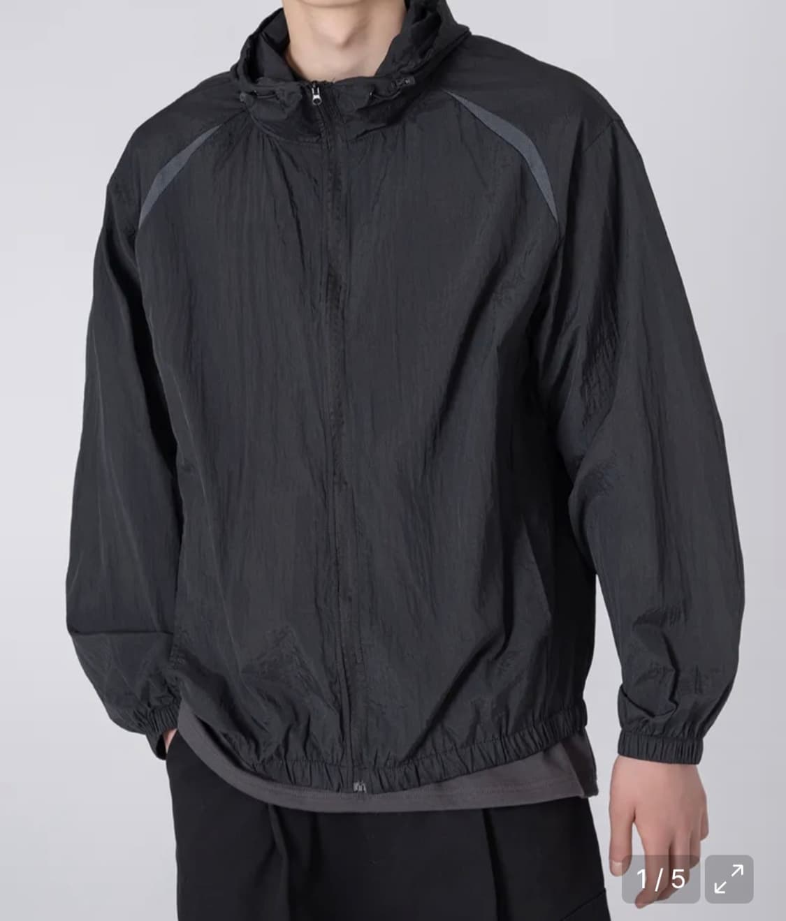 언더오프 바람막이 L 상품이미지1