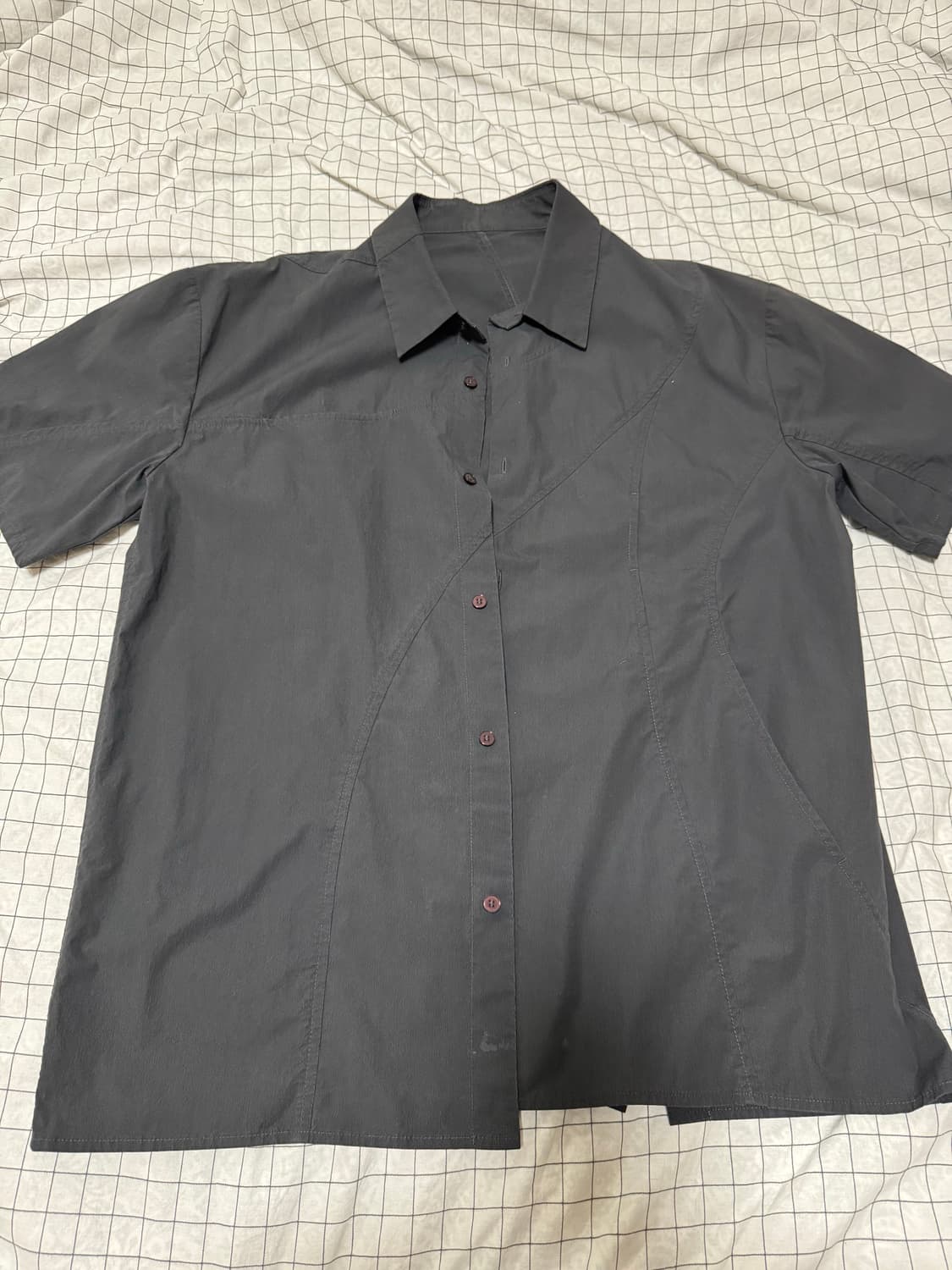 (PAF) 파프 포스트 아카이브팩션 6.0 센터 차콜셔츠 상품이미지1