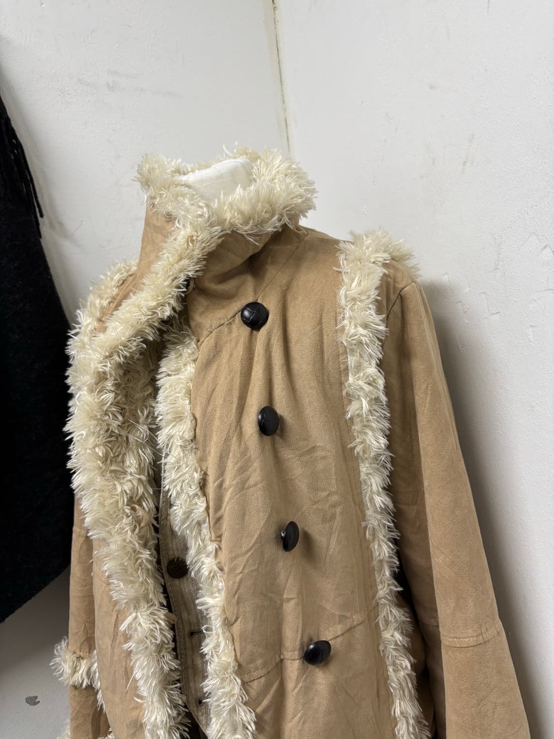 Ivory Fur Trimming 00’s Beige Jacket 상품이미지8
