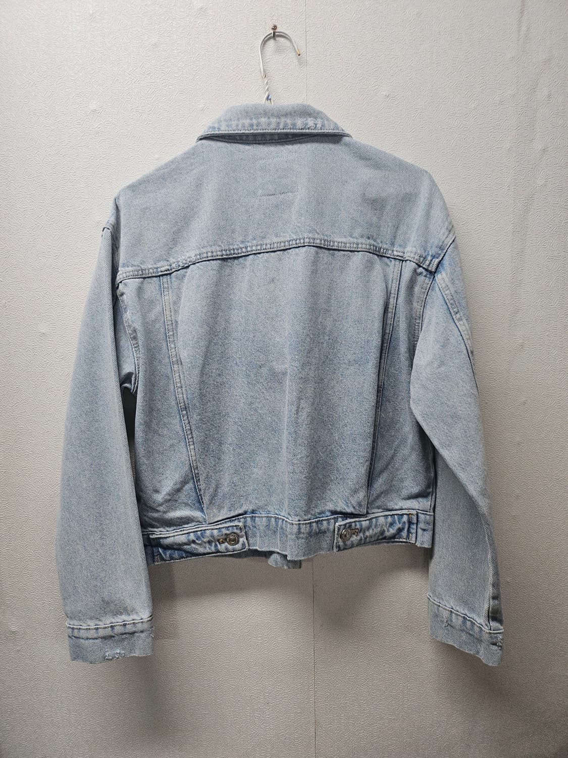 자라 연청 데님 청자켓 M 상품이미지3