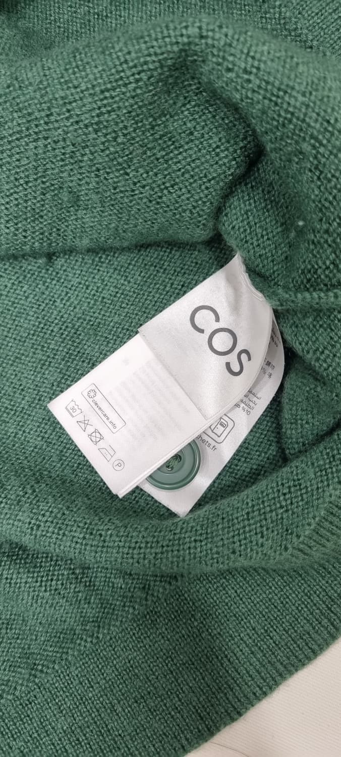 COS 코스 울 캐시미어 레귤러핏 니트 M _ 공용,남성 상품이미지10