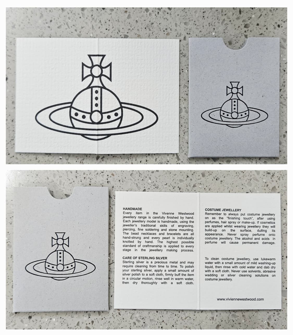 비비안 웨스트우드 나노 솔리테어 귀걸이 핑크골드×핑크큐빅 [정품/풀박스] 상품이미지5