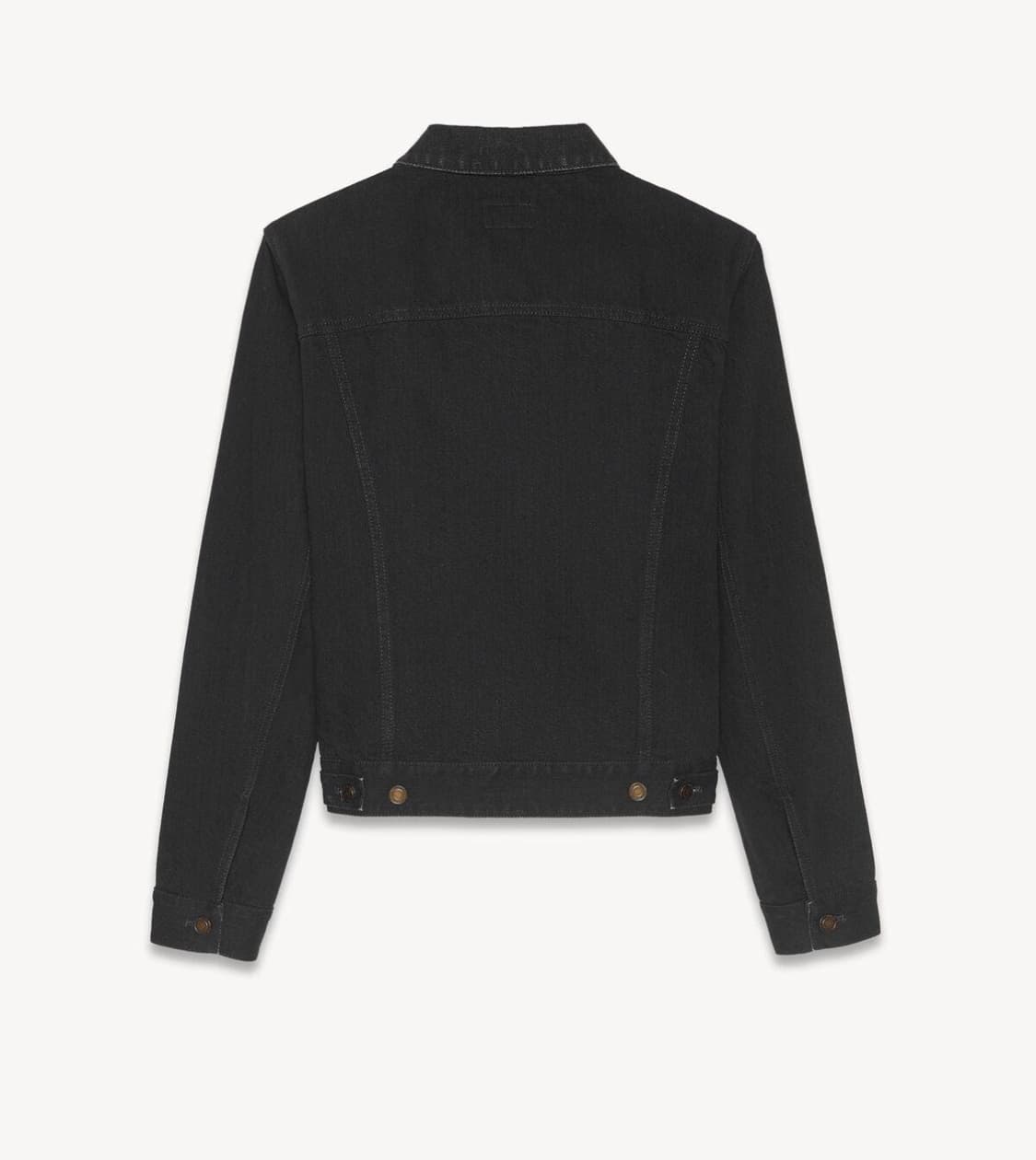 생로랑 블랙 데님 자켓 상품이미지5