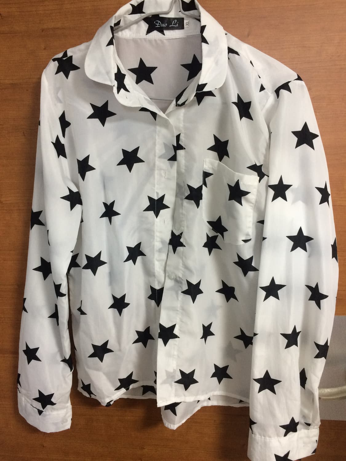 흰색 별 셔츠 상품이미지1