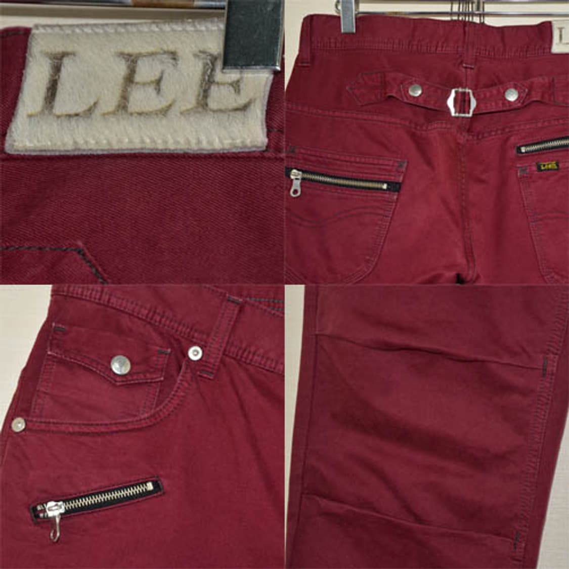 LEE BRAVE COWBOY ZIP NARROW(송치/와인) 상품이미지3