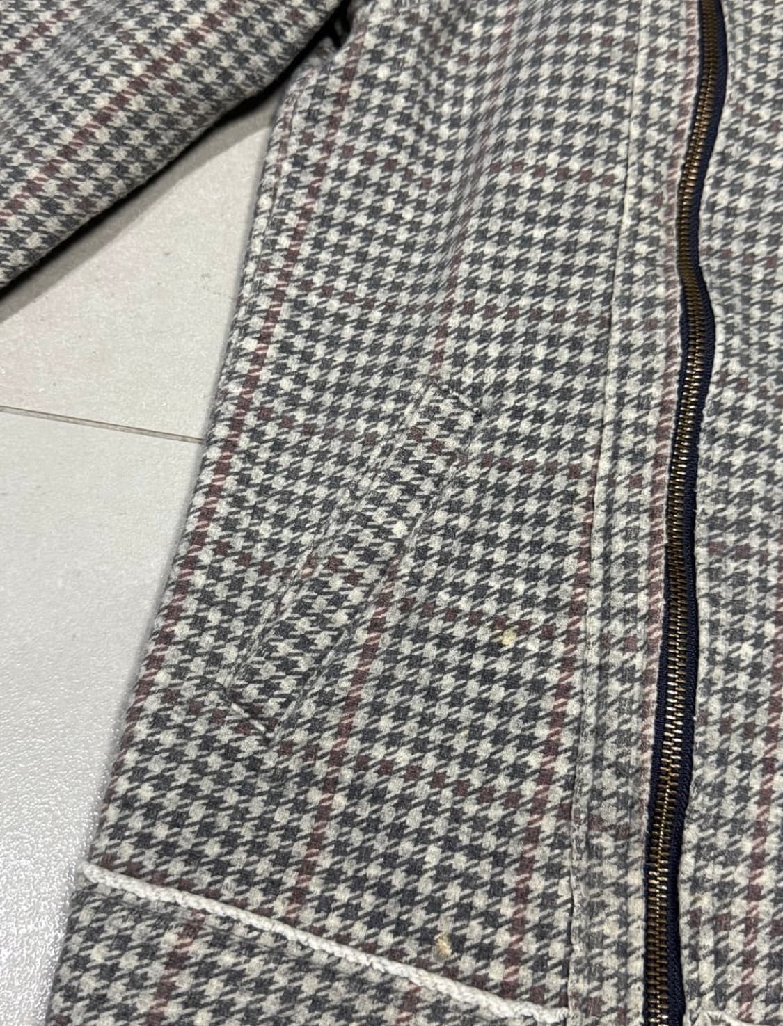 히스테릭 글래머 아카이브 울 캐시미어 혼방 히스걸 라이더 자켓 상품이미지3