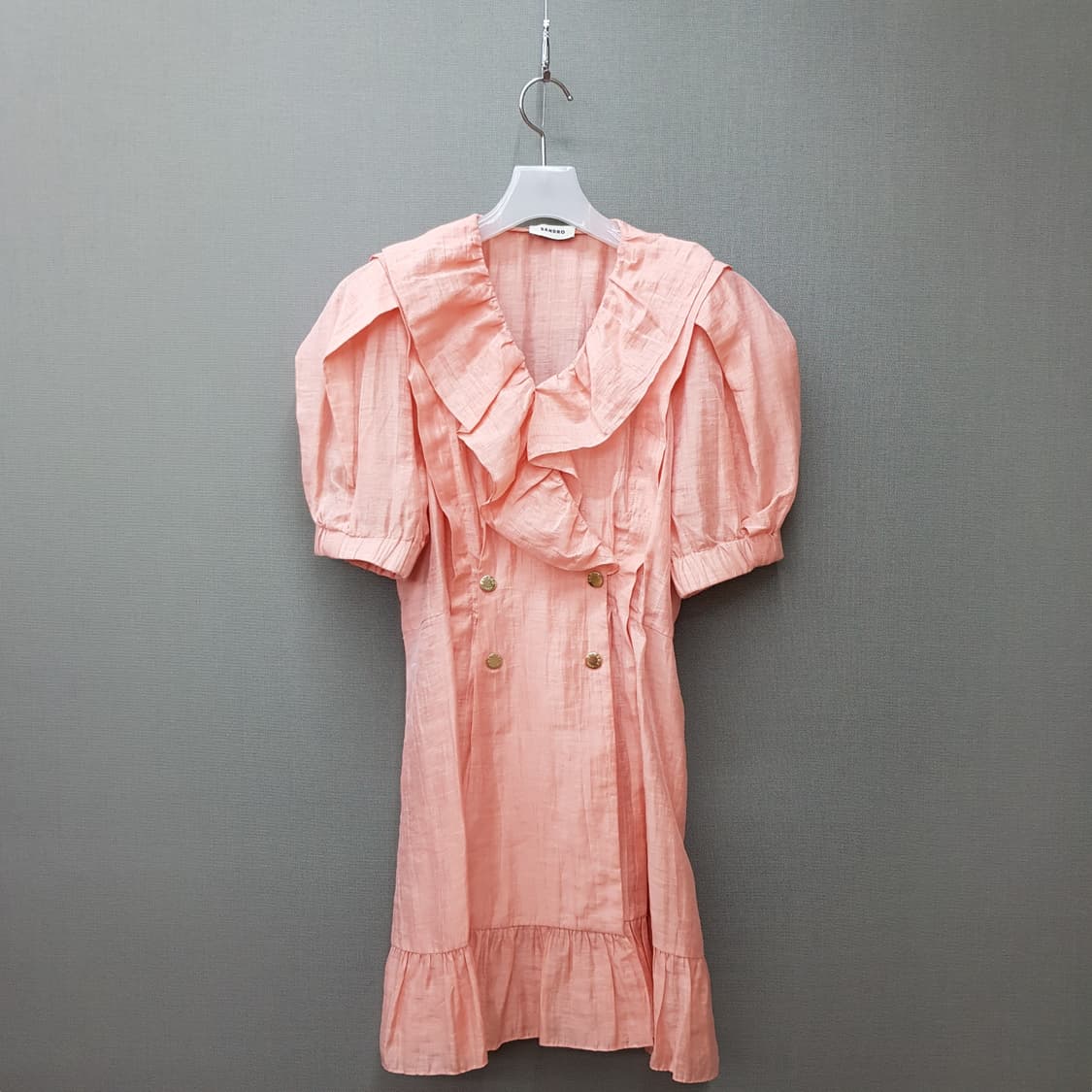 산드로 러플 미니 드레스 36사이즈 상품이미지2