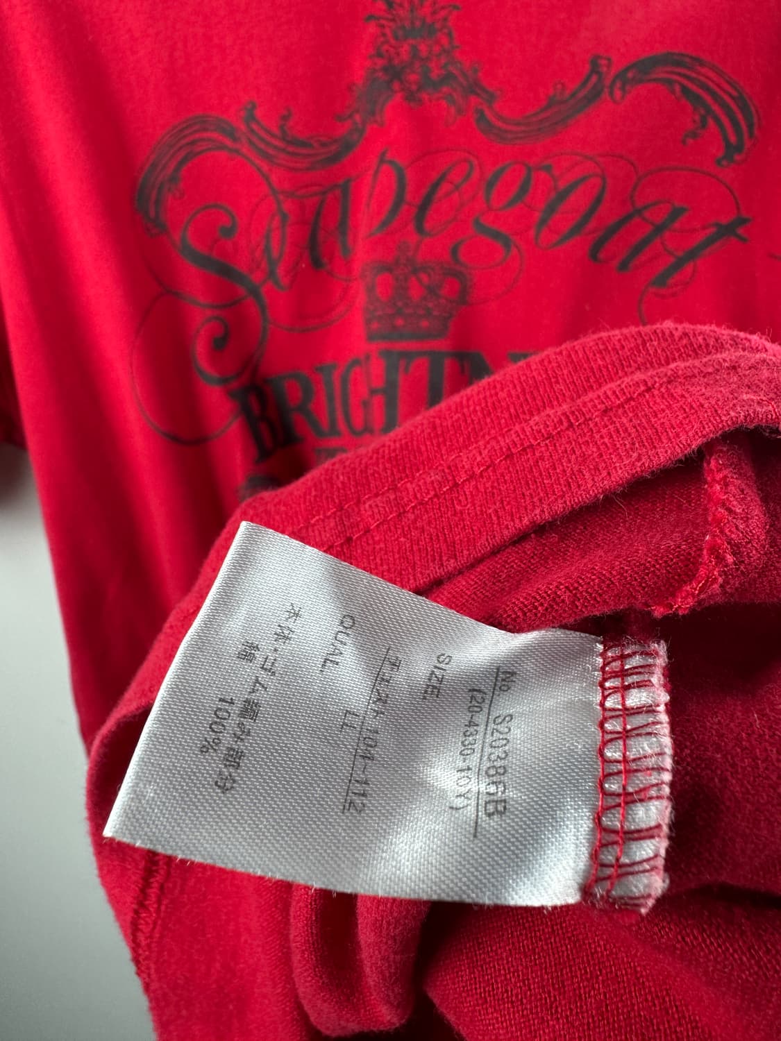 JPN Y2K 프린팅 슬리브1712 상품이미지5