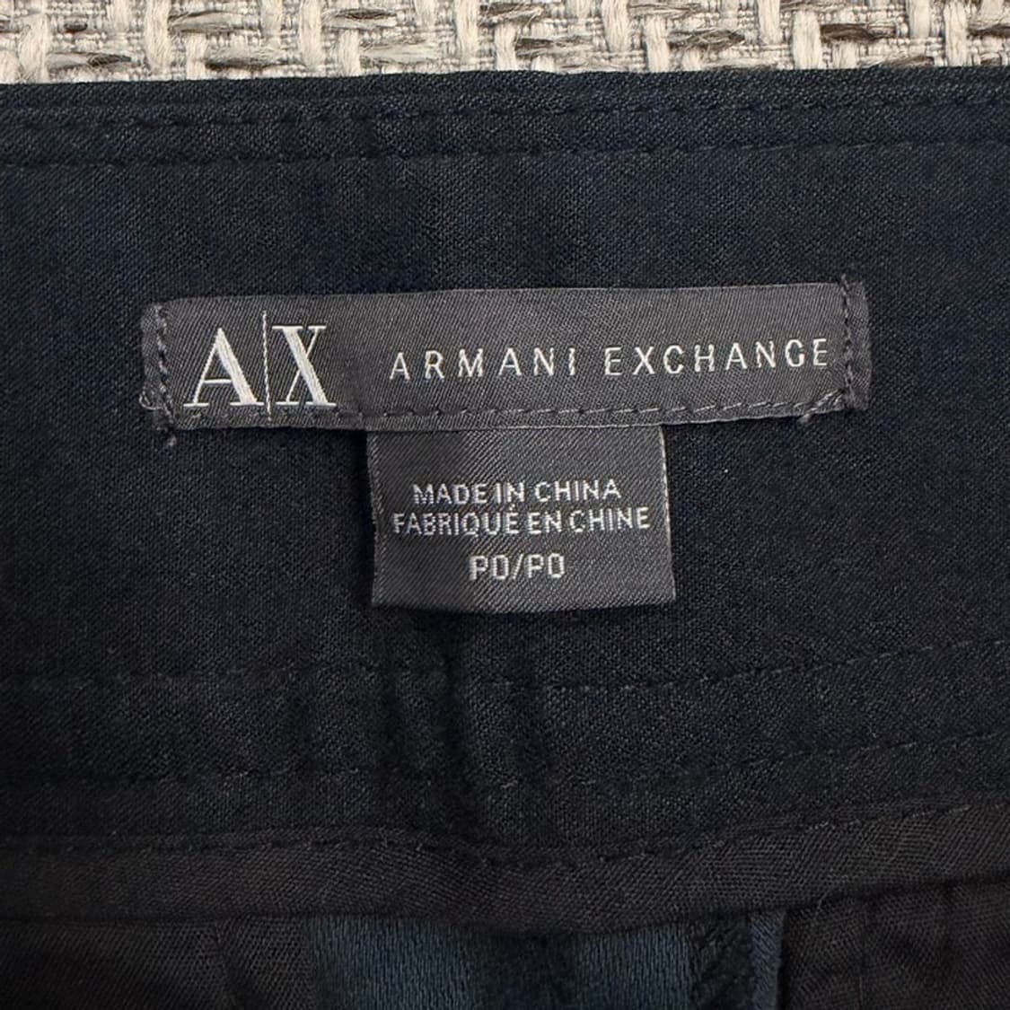 아르마니 익스체인지 사이드지퍼 팬츠 v1715 상품이미지7