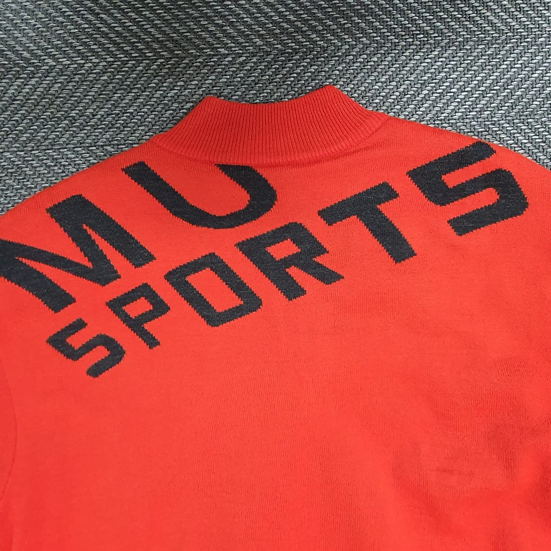 MU스포츠 반집업 방풍 스웨터 남자110 상품이미지6