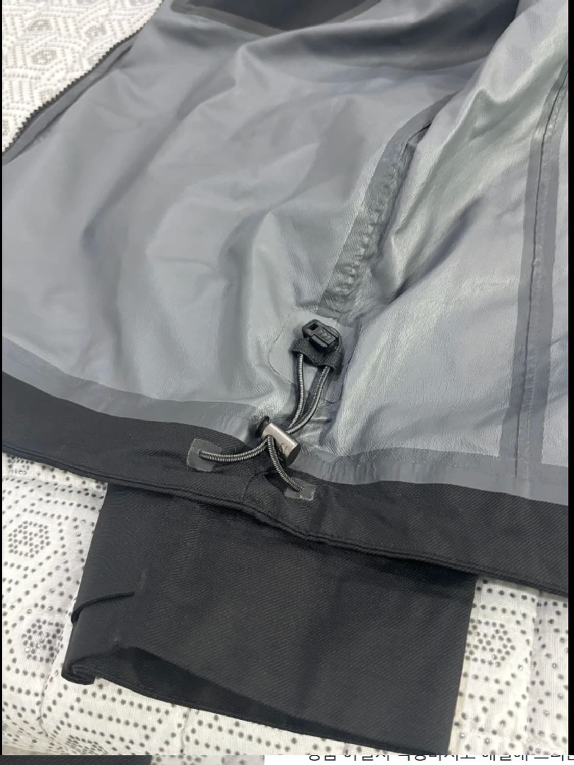 K2 익스트림 남성 점퍼 95 블랙 바람막이 상품이미지5