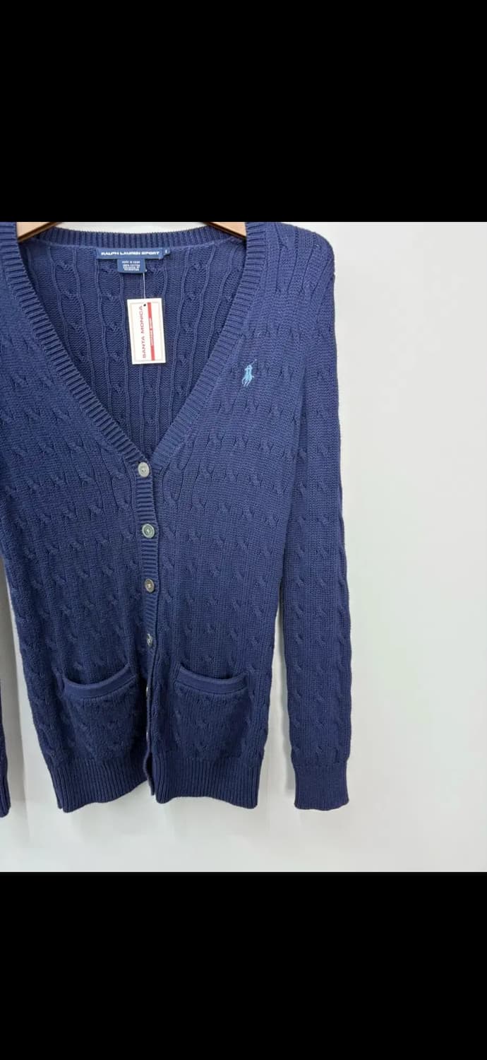 폴로 랄프로렌 우먼스 꽈배기 가디건 H1325 상품이미지3