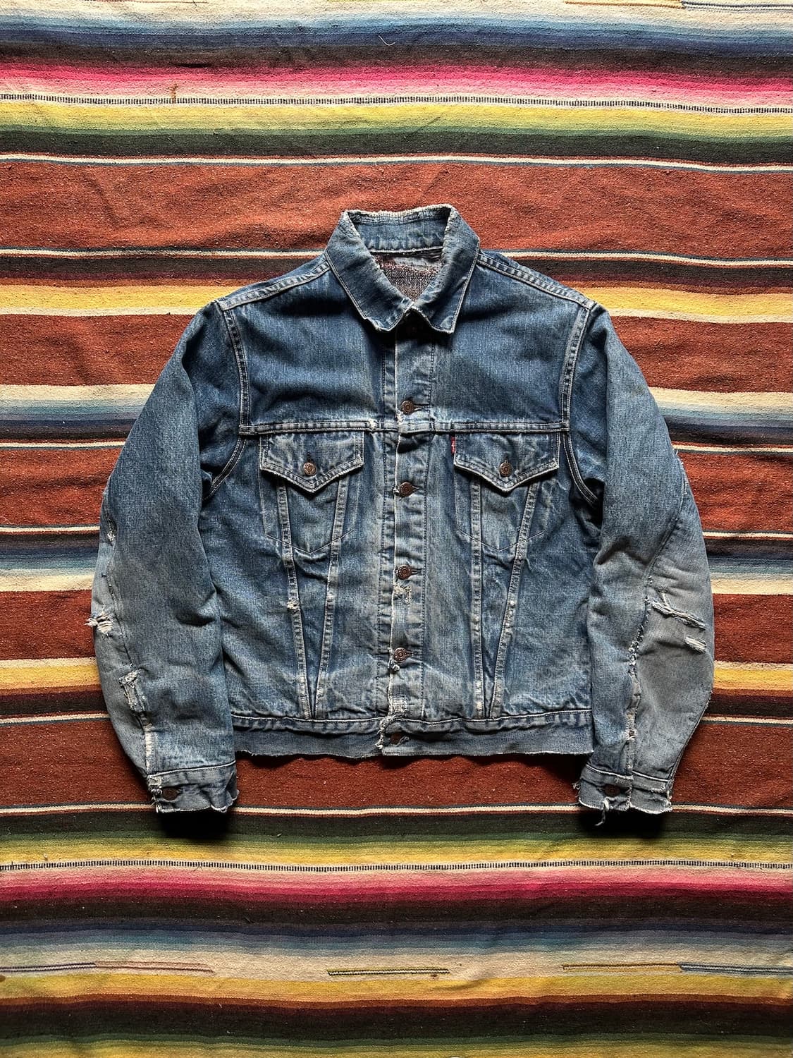 60s USA Levis 557xx 559xx Denim Jacket 상품이미지1