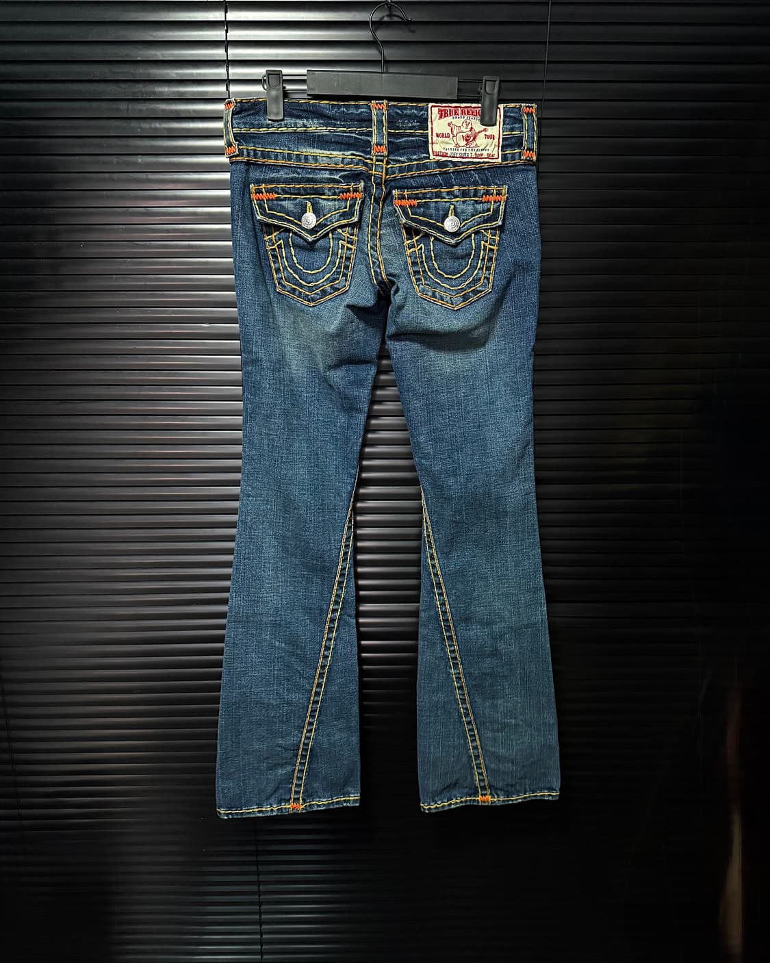 트루릴리젼 조이 슈퍼 티 부츠컷 중청 워싱 데님 부츠컷 나팔 플레어 25 상품이미지4