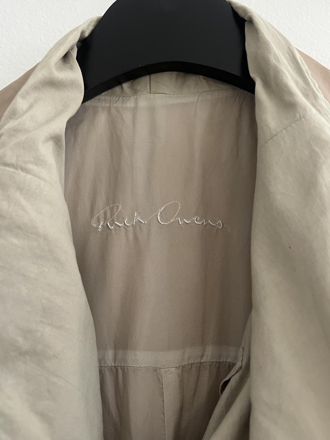 릭오웬스 레더 자켓 상품이미지2