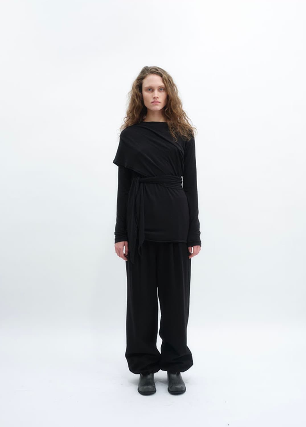 wrap jersey tshirt (m) 상품이미지1