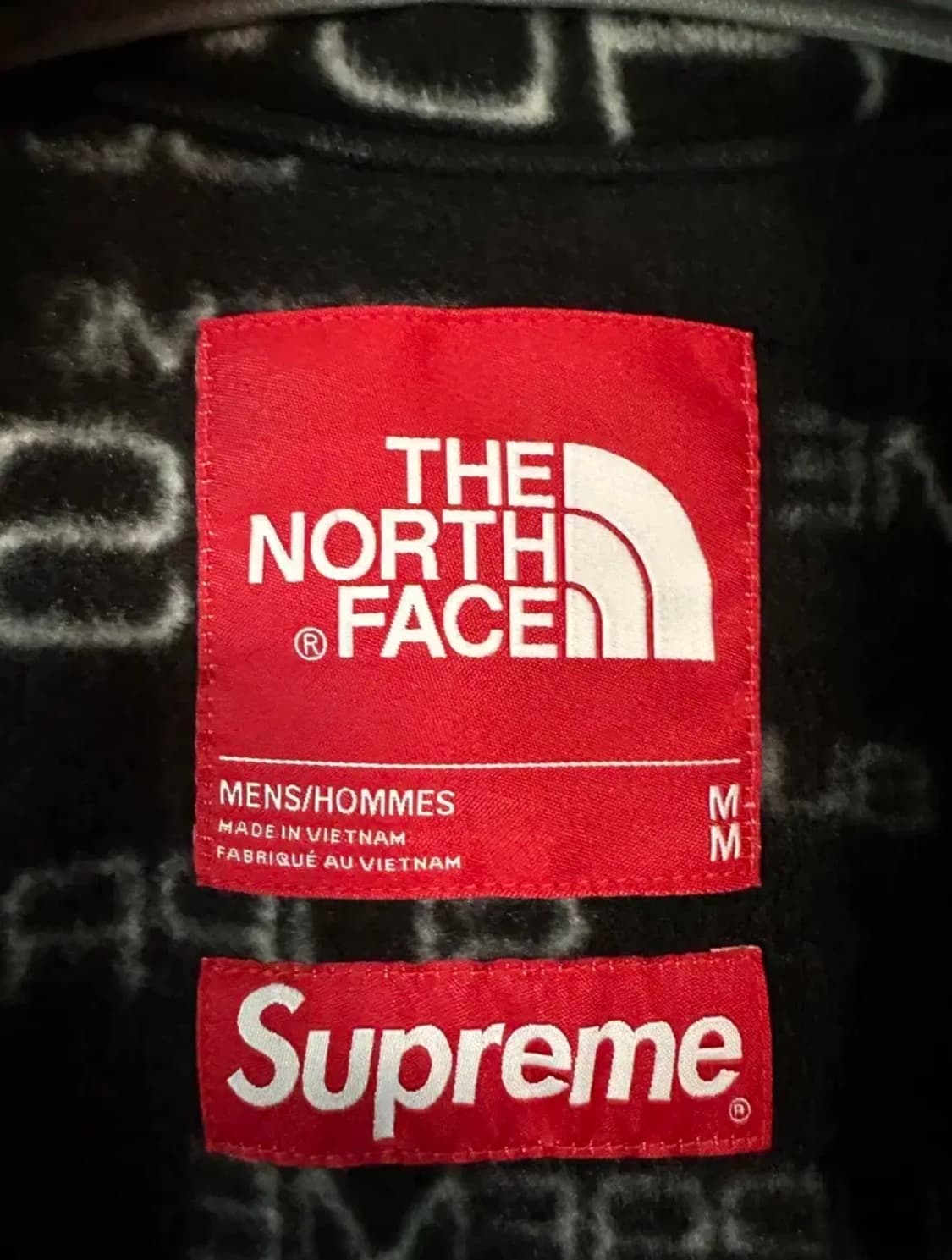 M)슈프림 노스페이스 스팁 테크플리스 자켓 블랙 -21FW 상품이미지6