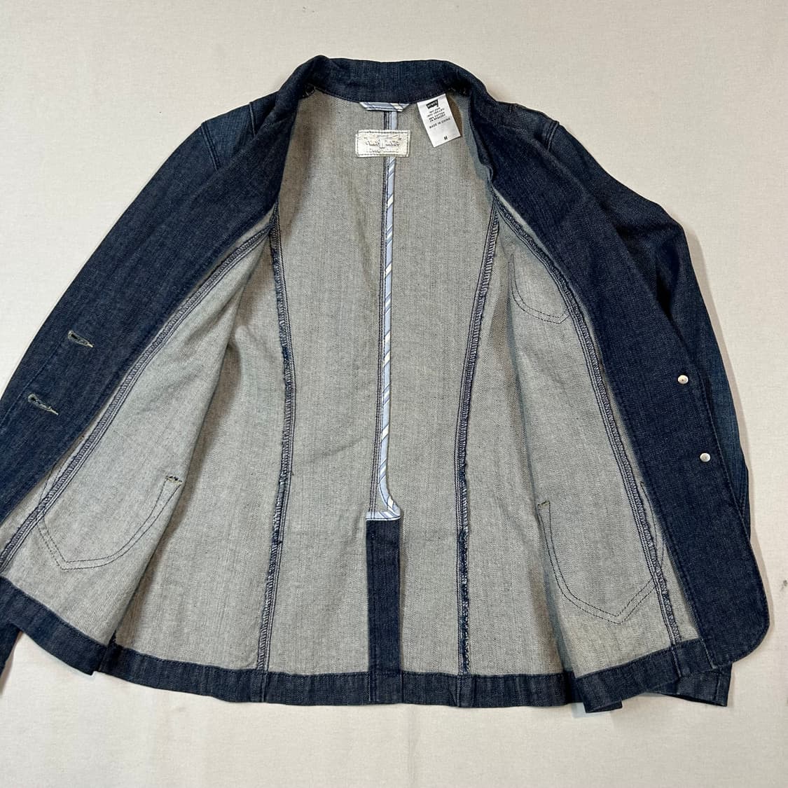 M) 리바이스 데님 테일러드 블레이저 자켓 상품이미지5