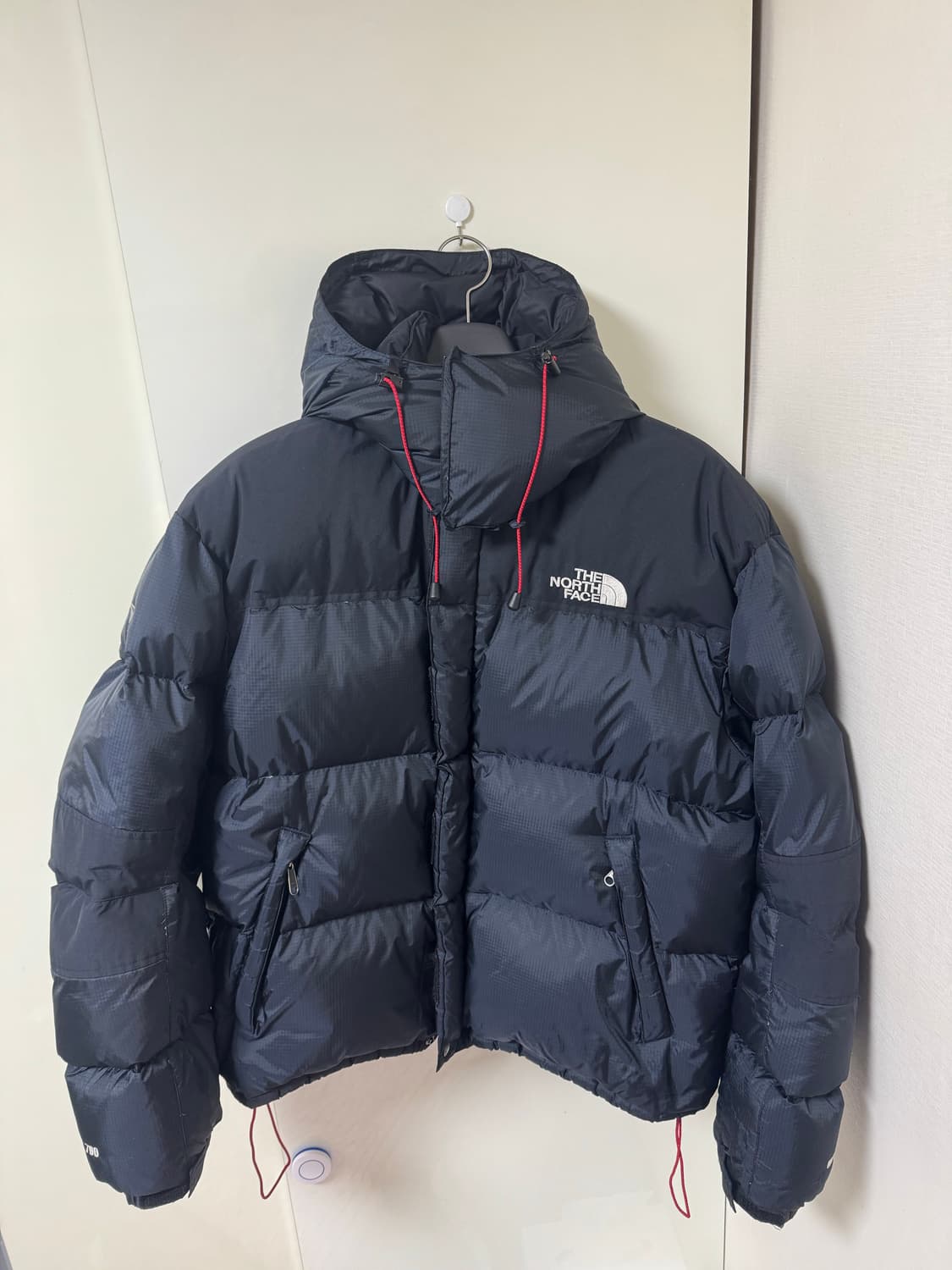 [XL]노스페이스 써밋700 윈드스토퍼 패딩 네이비 상품이미지1