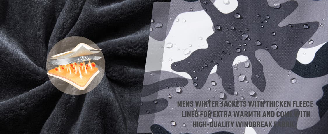 남성 양털 파카 점퍼 의류 상품이미지7