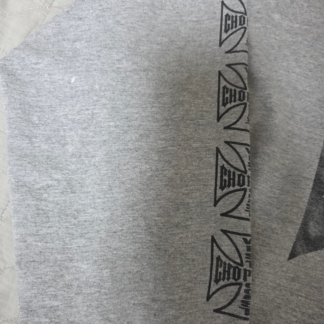 [2XL] 빈티지 WCC 웨스트 코스트 차퍼스 롱슬리브 그레이 상품이미지4