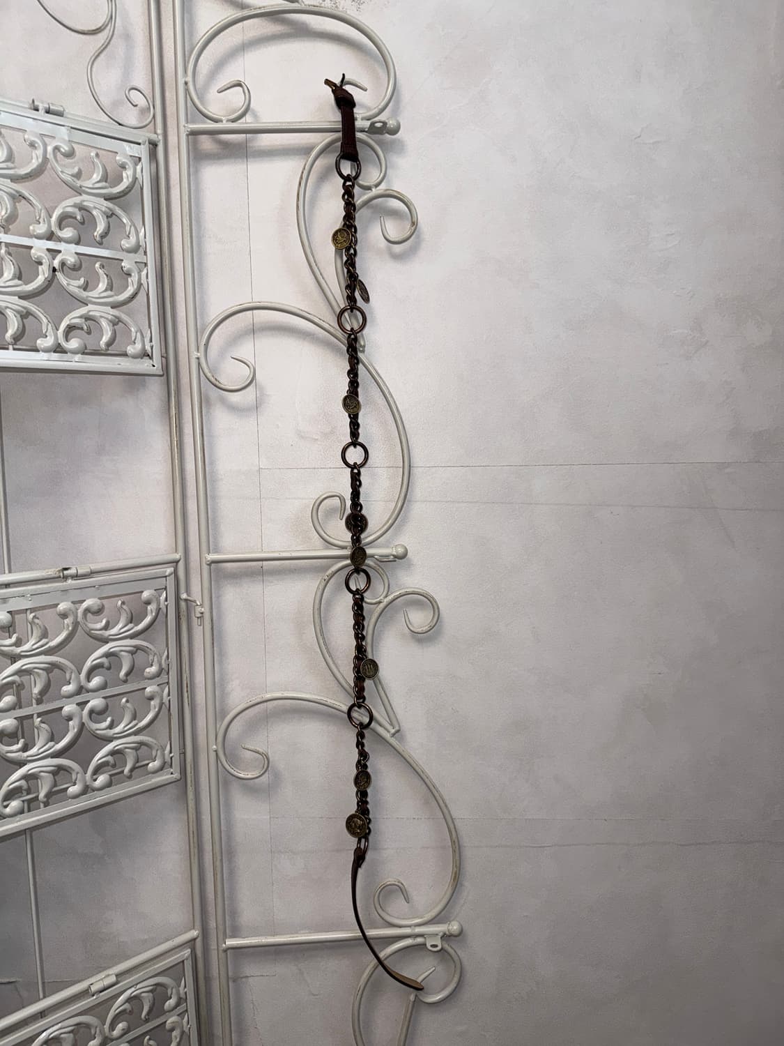 Antique gold charms chain buckle belt 상품이미지4