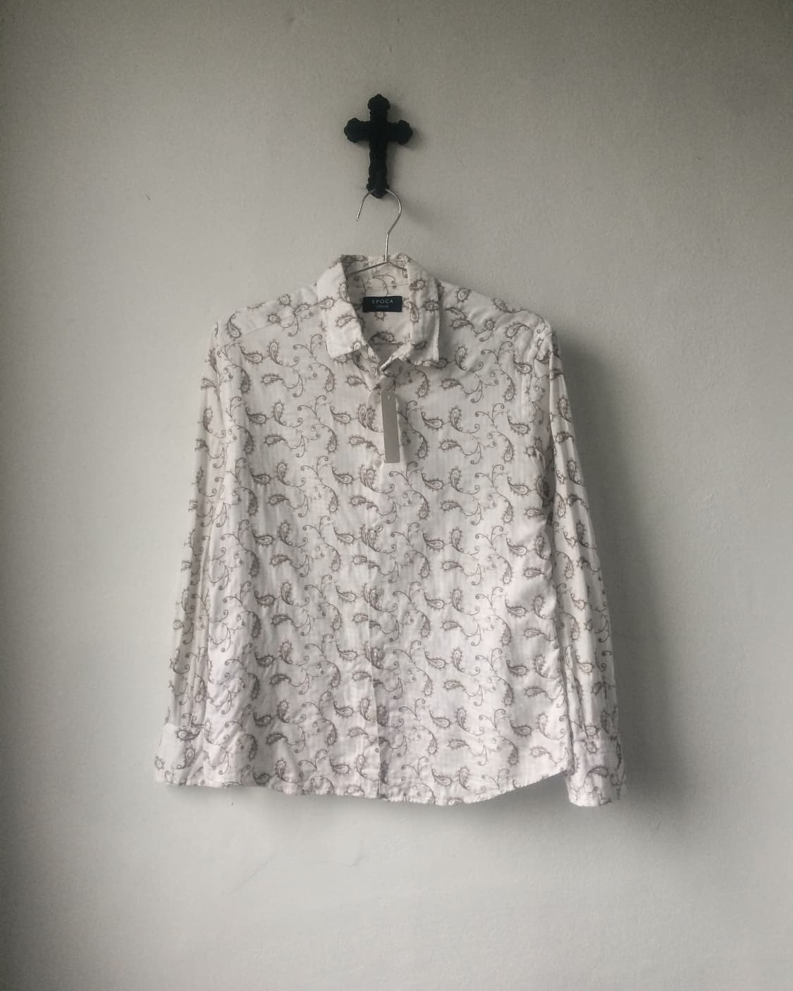 Epoca embroidery pattern shirt 상품이미지2
