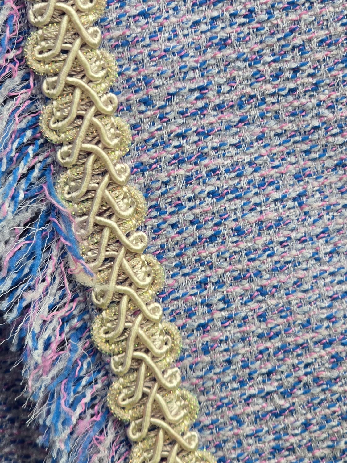 Cosmic Ray 라벤더 트위드 자켓 상품이미지8