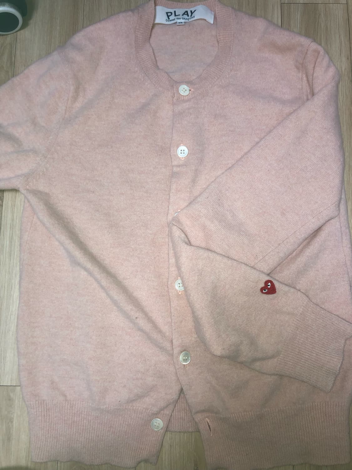 꼼데가르송 가디건 여성xs 상품이미지2