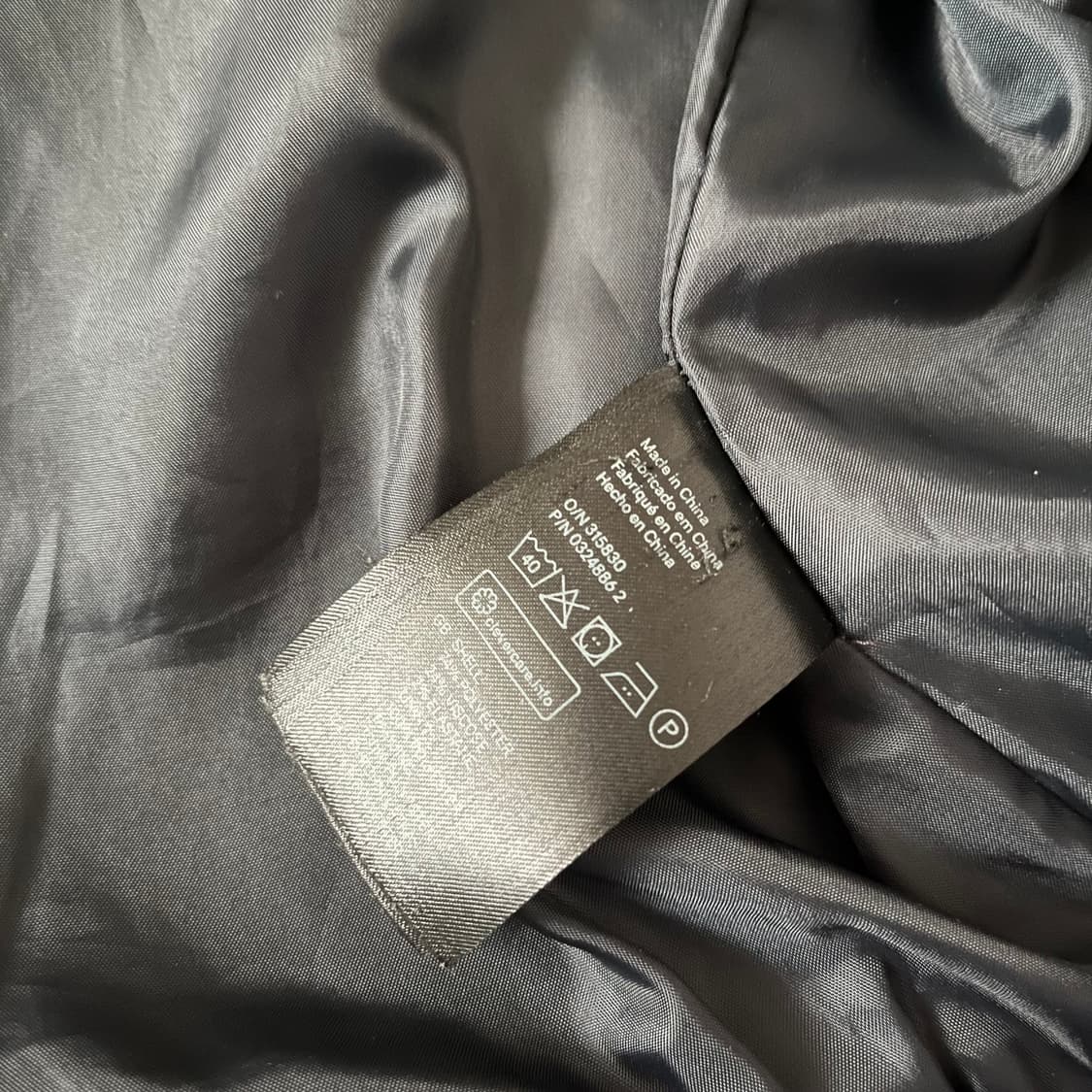 H&M 퀼팅 봄버 블루종 자켓 상품이미지7