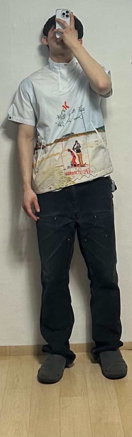 더뮤지엄비지터 아노락 셔츠 상품이미지5