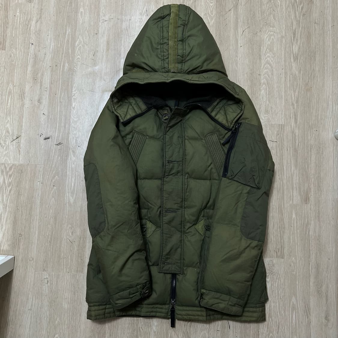 인터메조 남성 덕다운 야상 패딩 M/95  상품이미지1