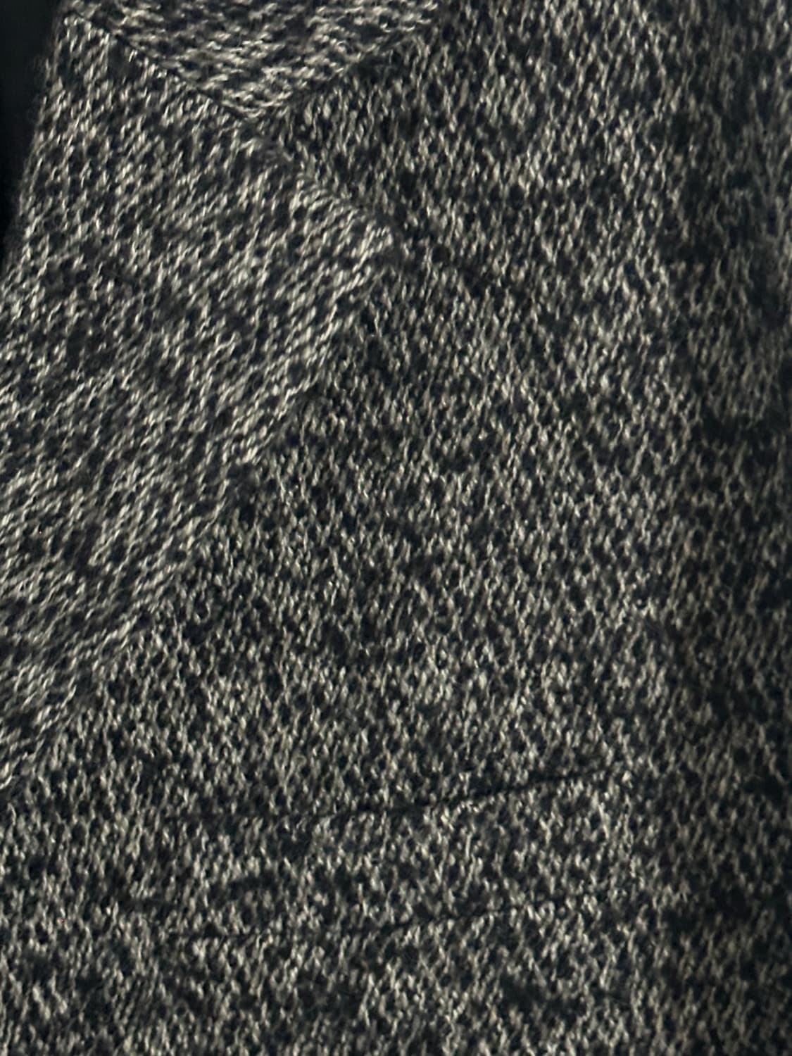 울 블레이저 자켓 블랙 XL 사이즈   상품이미지2