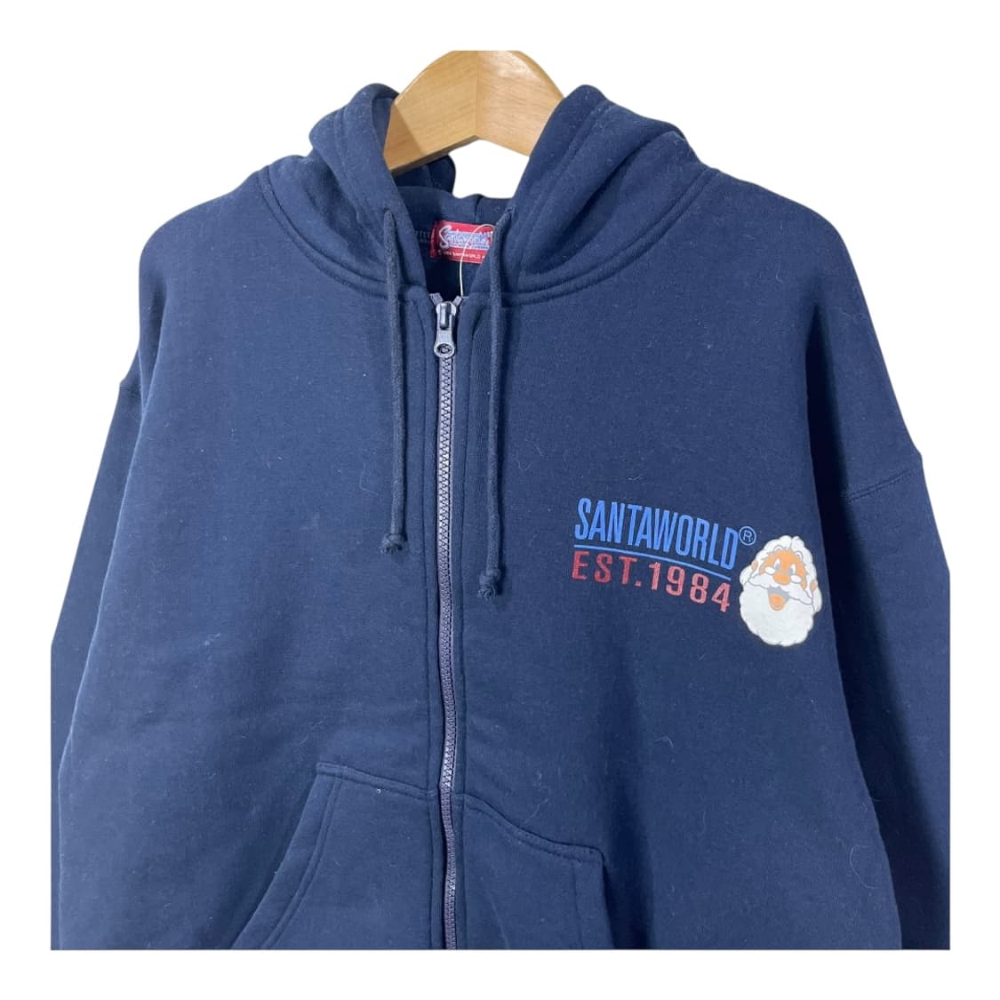 [Santaworld] 산타월드 레트로 캐릭터 프린팅 후드집업 (새상품) 상품이미지3