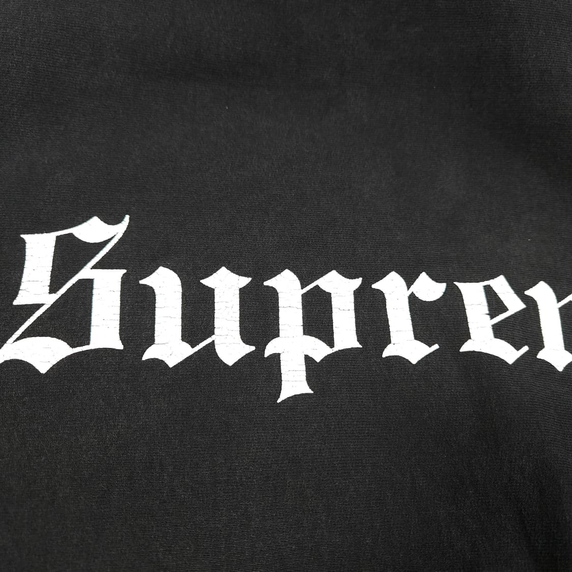 슈프림 마돈나 버닝 후드티 블랙  상품이미지4