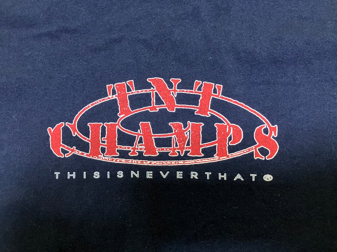[M] TNT CHAMPS Tee Navy 상품이미지2