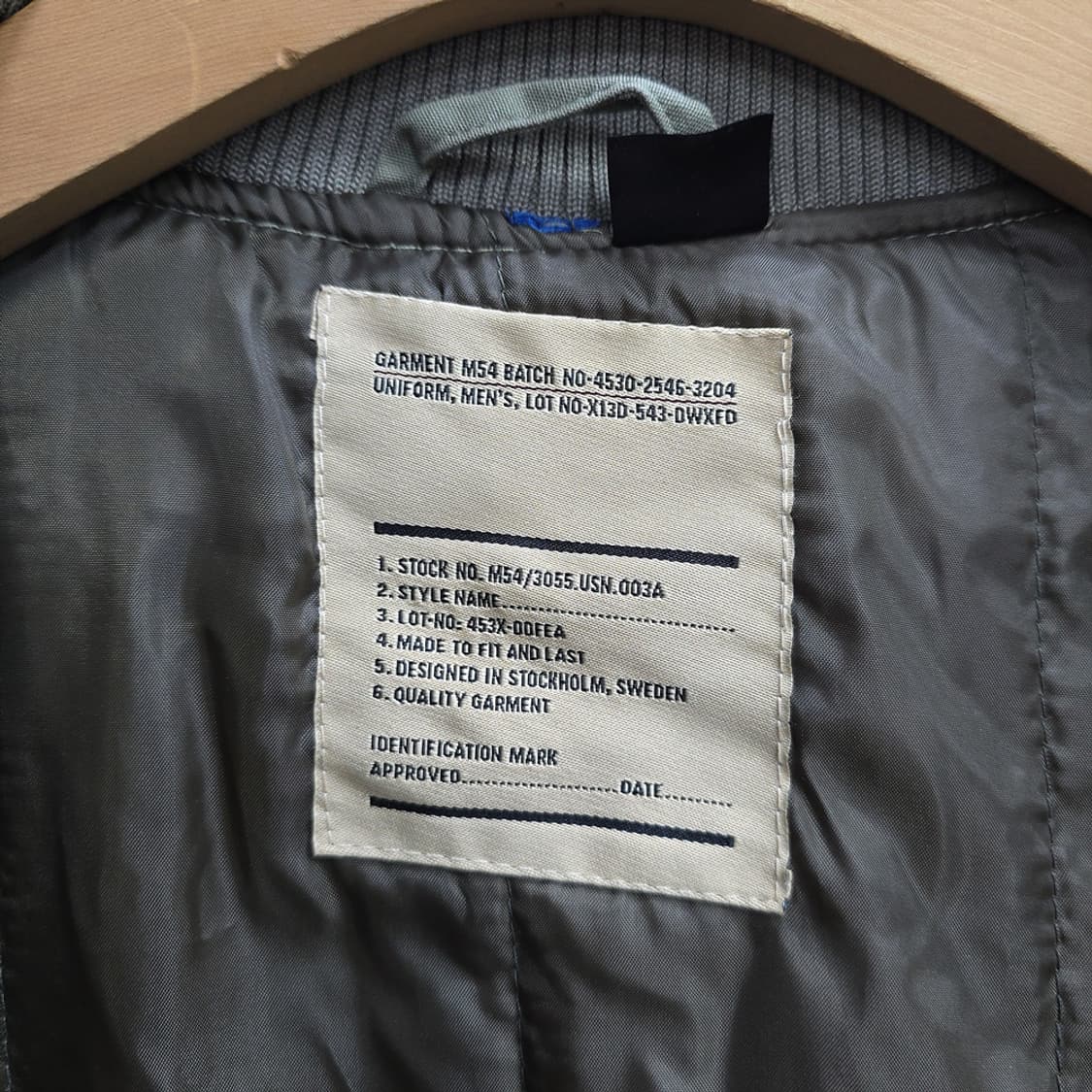 에이치앤엠(H&M) MA-1 항공 점퍼 M 상품이미지7